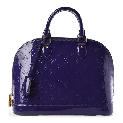 Louis Vuitton Vernis Alma PM Blueberry 1 of 11