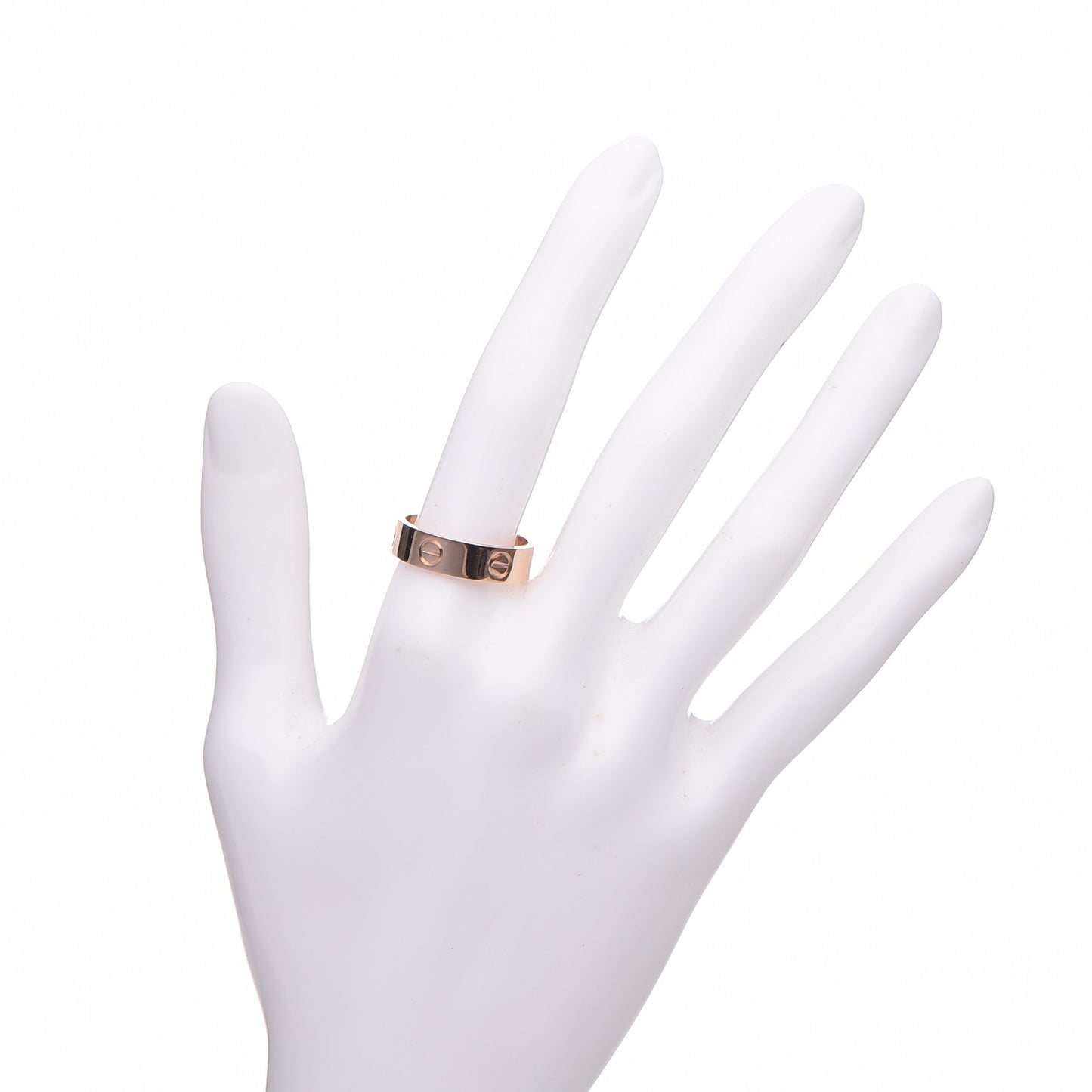 18K Pink Gold 5.5mm LOVE Ring 58 8.25