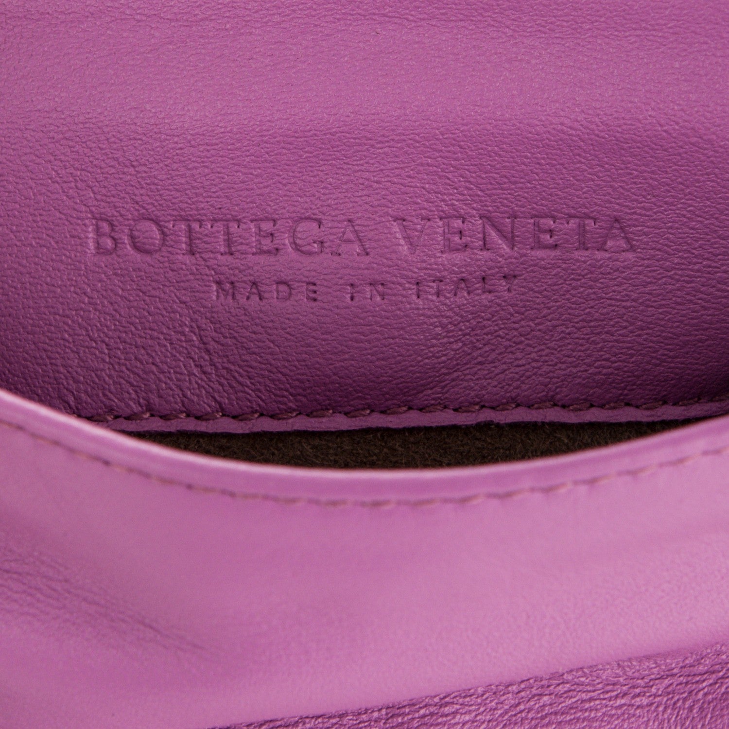 Bottega Veneta Nappa Intrecciato Mini Chain Messenger Peony 6 of 6