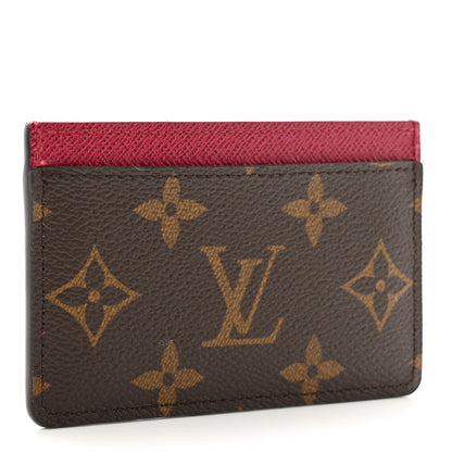 Louis Vuitton Monogram Card Holder Fuchsia 3 of 7
