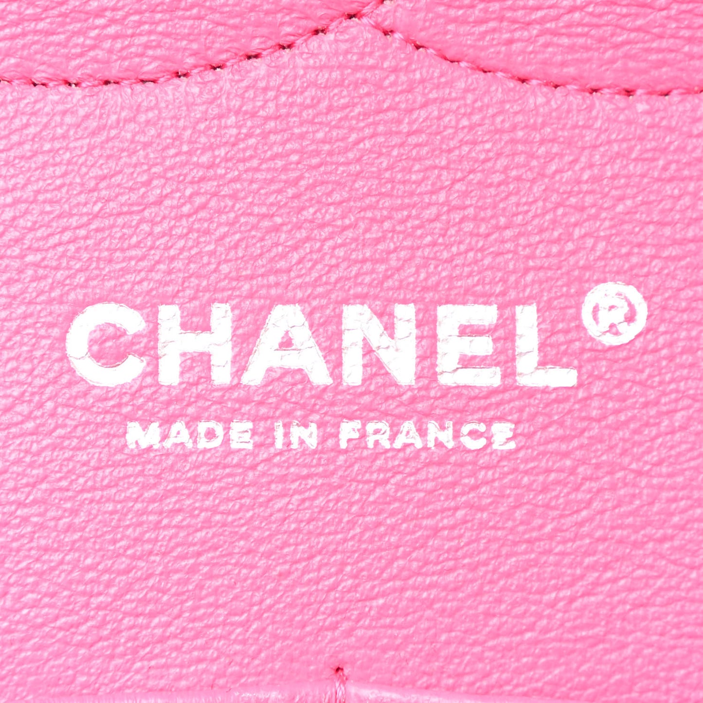 Tweed Quilted Jumbo Double Flap Hot Pink
