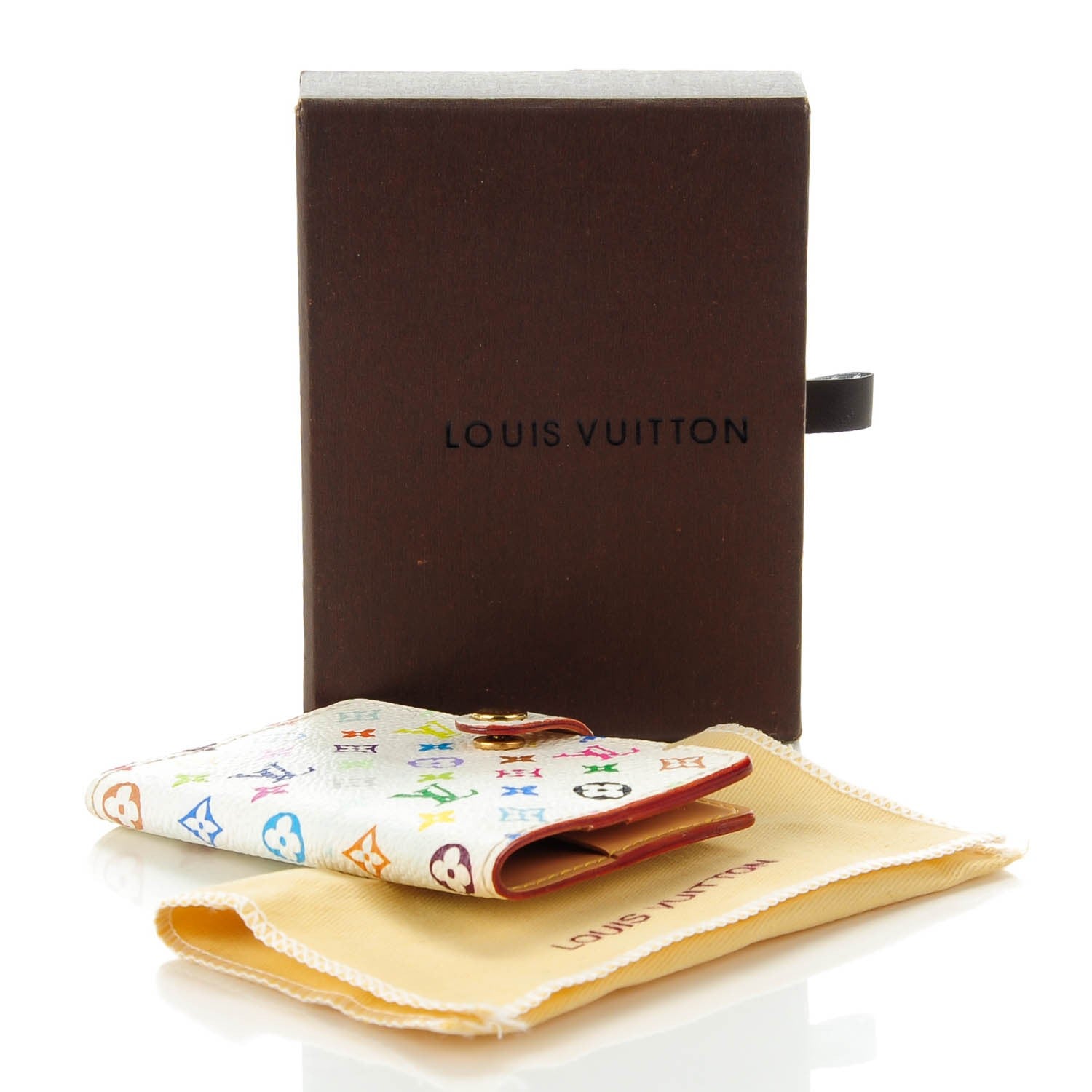 Louis Vuitton Monogram Multicolor Carnet de Bal Mini Agenda Cover White 4 of 7