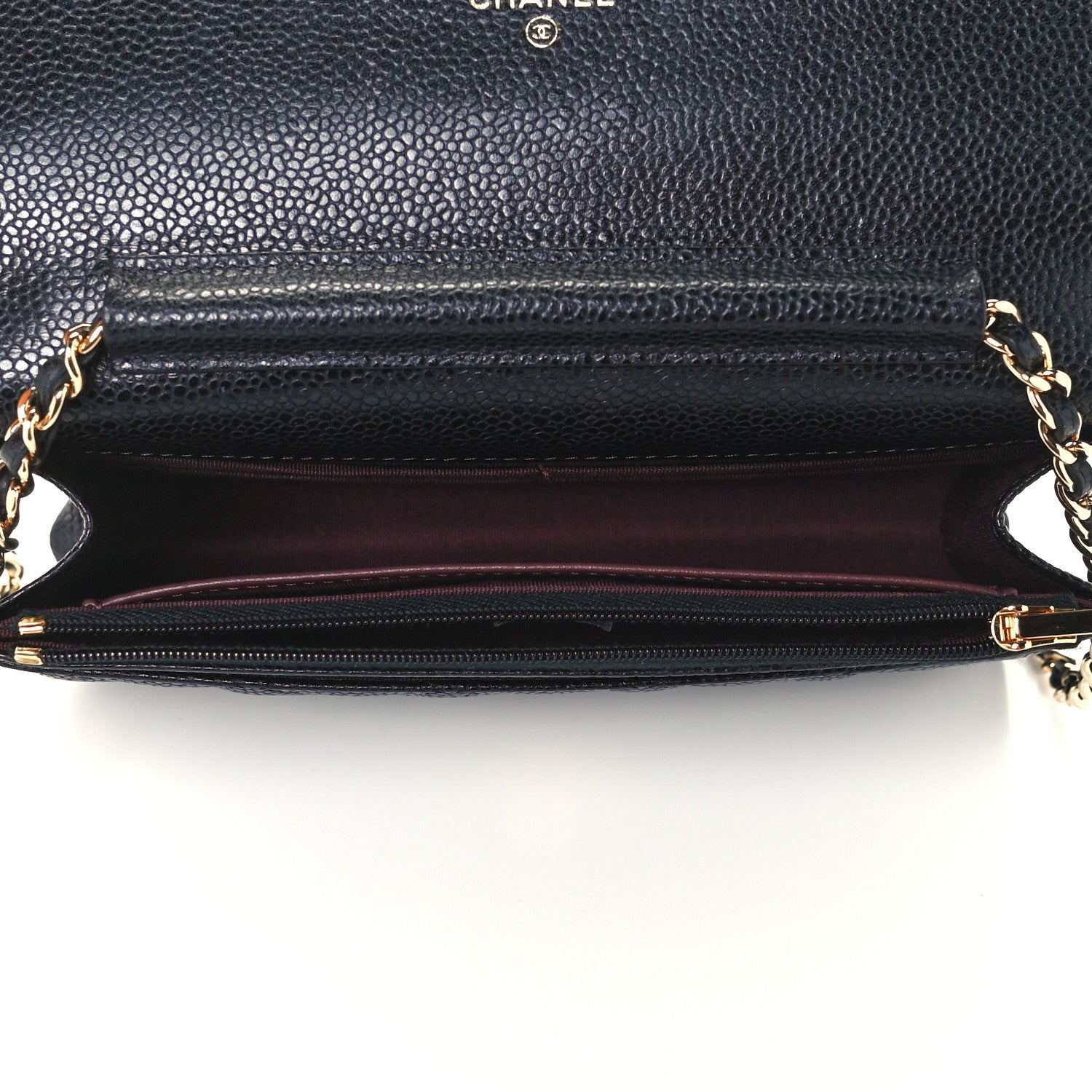 Chanel Caviar Quilted Wallet On Chain WOC Black 5 of 13