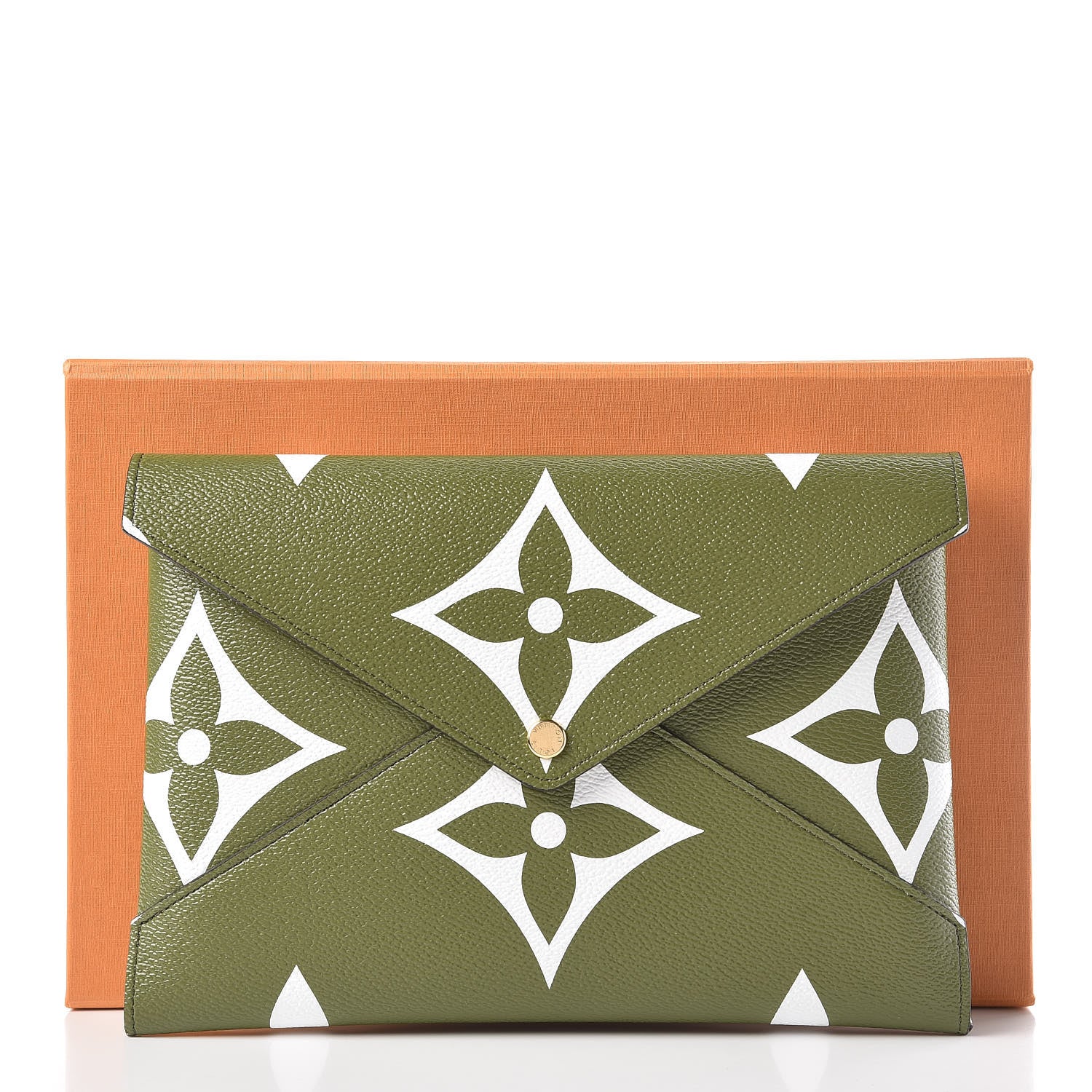 Louis Vuitton Monogram Giant Large Kirigami Pochette Kaki 7 of 7