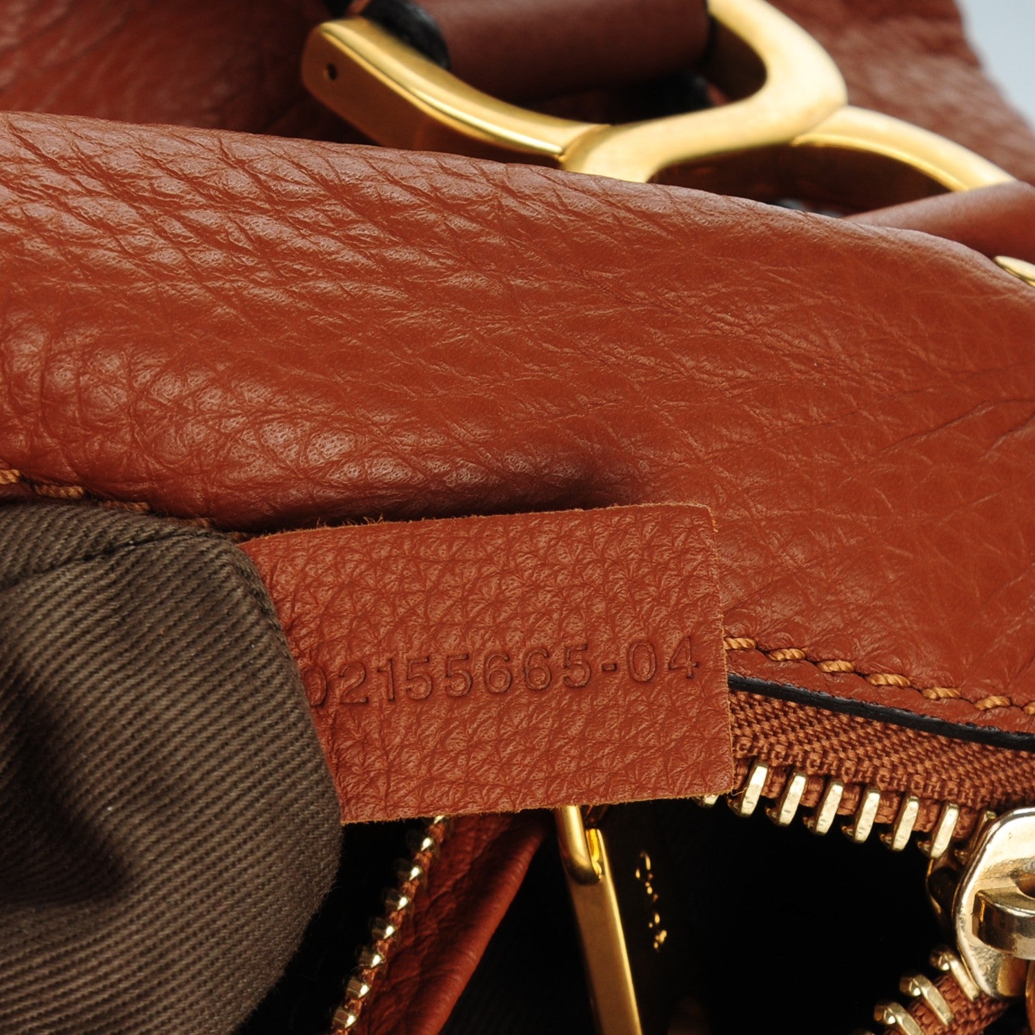 Chloe Calfskin Medium Marcie Satchel Tan 7 of 8