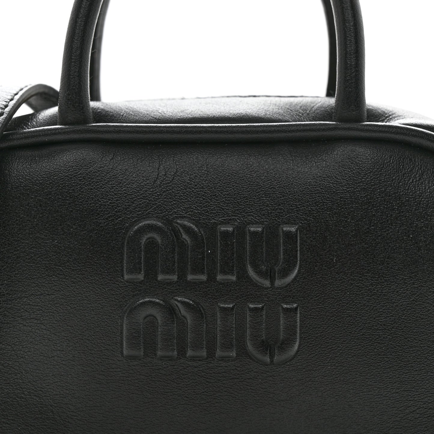 Nappa Micro Bag Black