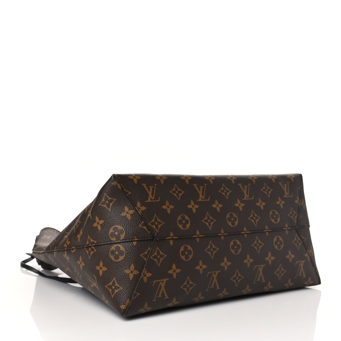 Monogram Flower Hobo Black