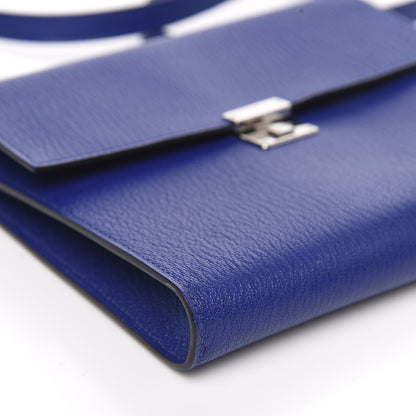 Hermes Chevre Mysore Clic 16 Wallet Bleu Electrique 7 of 9