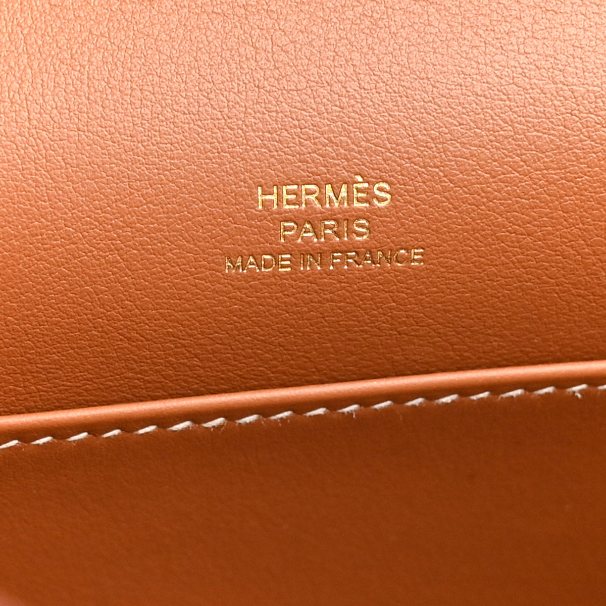 Hermes Swift Kelly Pochette Clutch Gold 9 of 14
