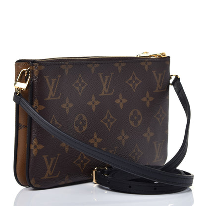 Louis Vuitton Reverse Monogram Giant Double Zip Pochette 3 of 10