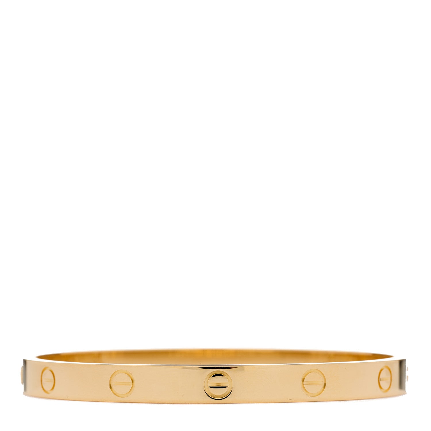 Cartier 18K Yellow Gold LOVE Bracelet 18 1 of 6