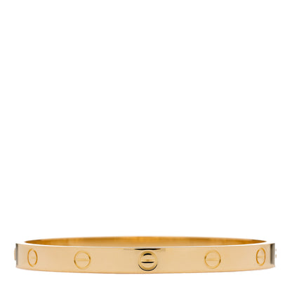 Cartier 18K Yellow Gold LOVE Bracelet 18 1 of 6