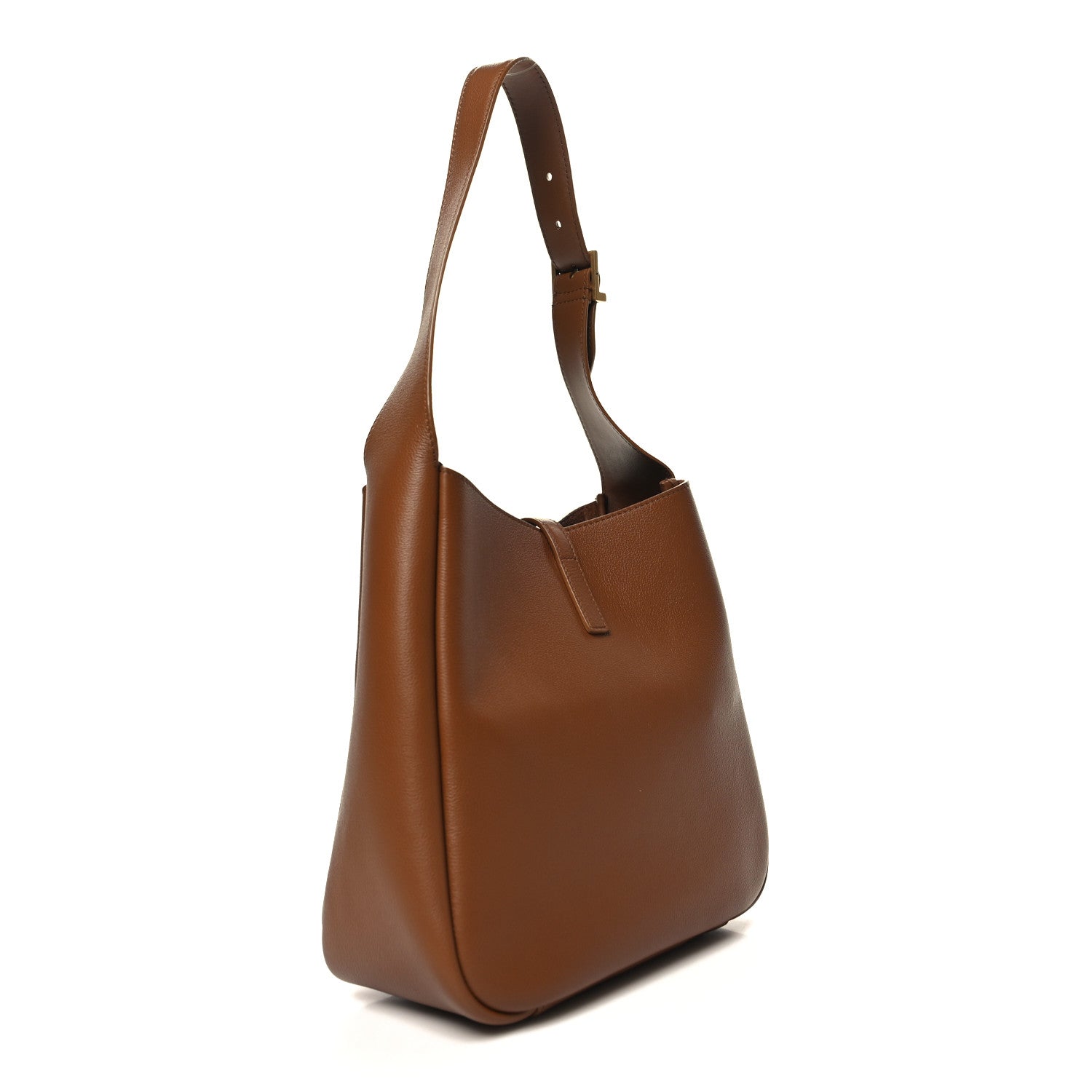 Saint Laurent Smooth Calfskin Small Le 5 A 7 Soft Hobo Fox 2 of 9