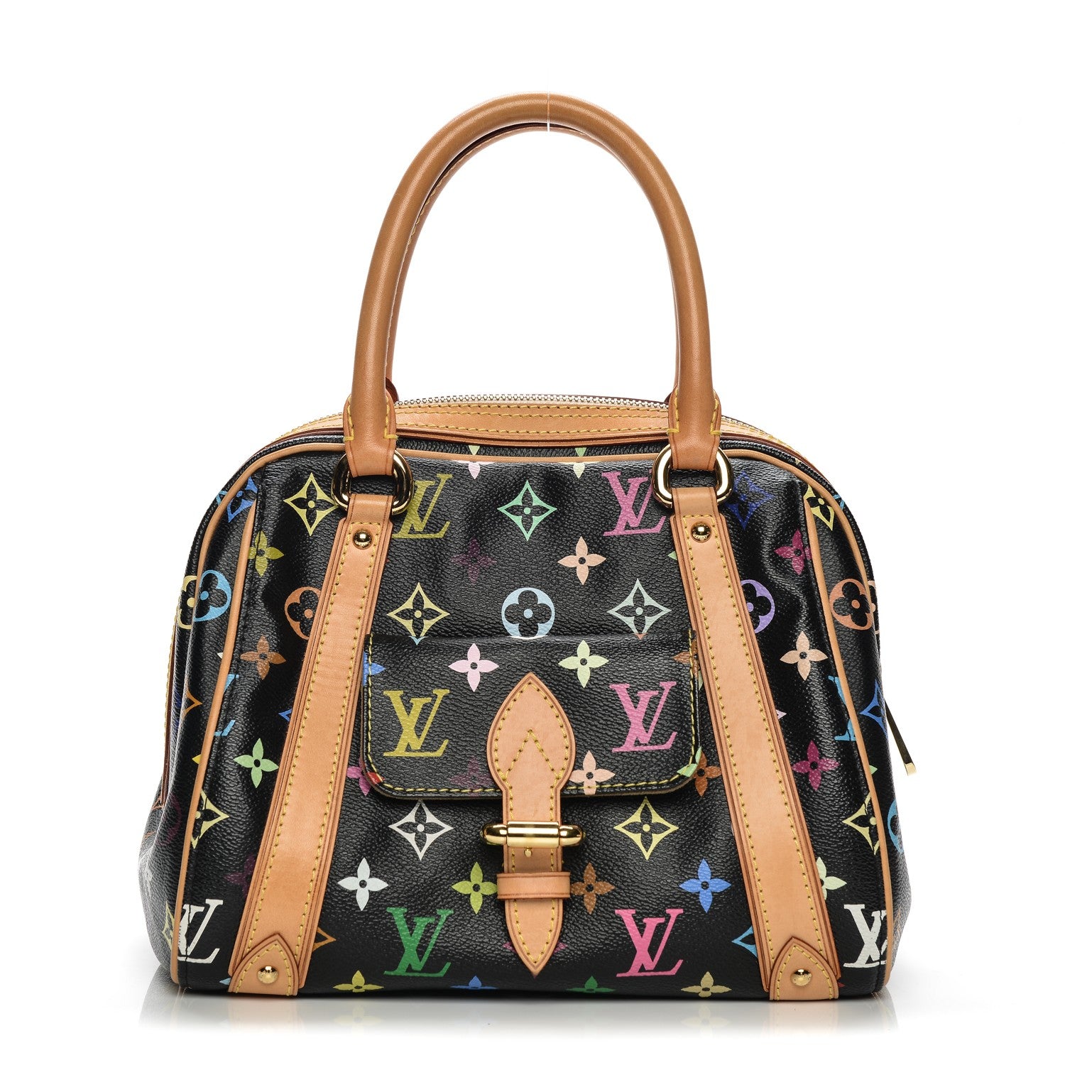 Louis Vuitton Monogram Multicolor Priscilla Black 1 of 6