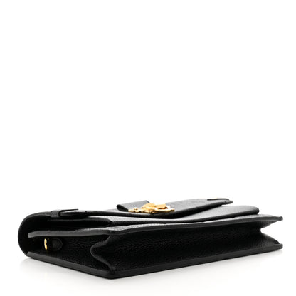 Louis Vuitton Empreinte Vavin Chain Wallet Black 4 of 10