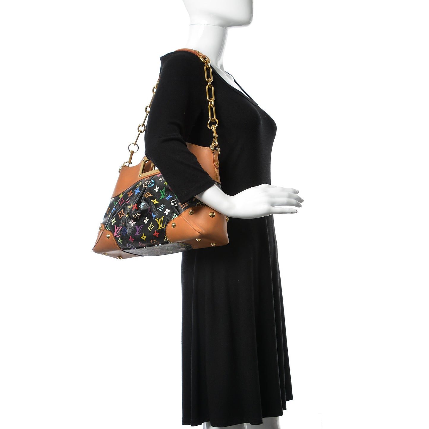 Monogram Multicolor Judy MM Black