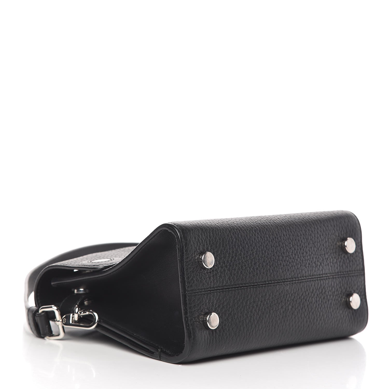 Christian Dior Grained Calfskin Mini Diorever Flap Black 4 of 17