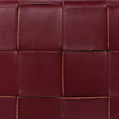 Bottega Veneta Nappa Maxi Intrecciato Mini Cassette Crossbody Bordeaux 13 of 16