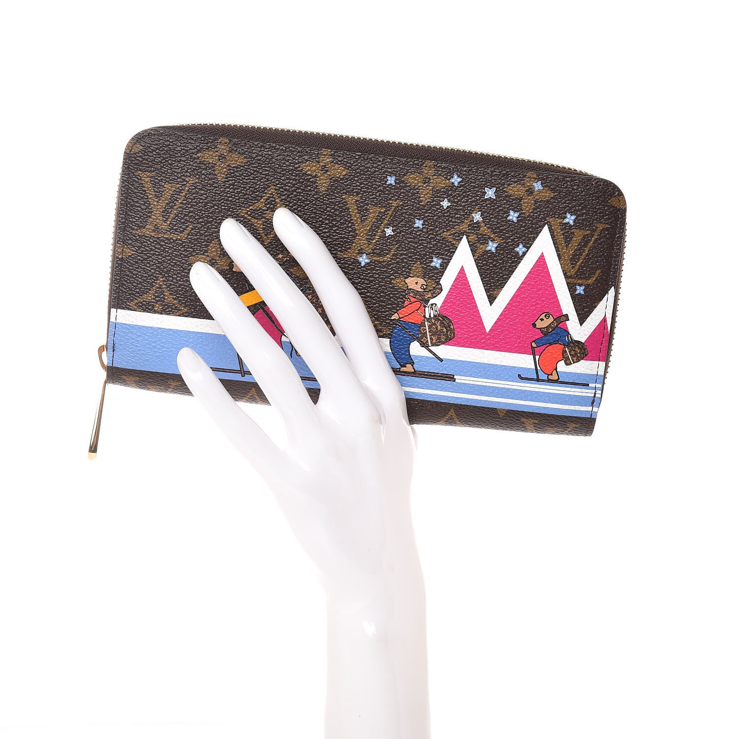 Louis Vuitton Monogram 2018 Christmas Animation Zippy Wallet 2 of 8