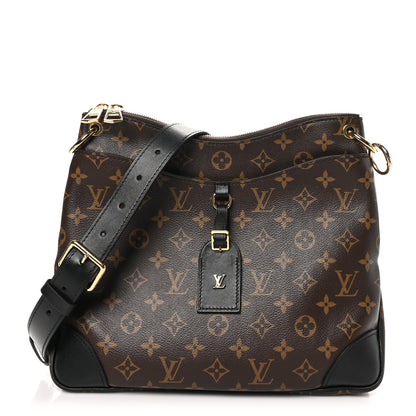 Louis Vuitton Monogram Odeon MM Black 1 of 9