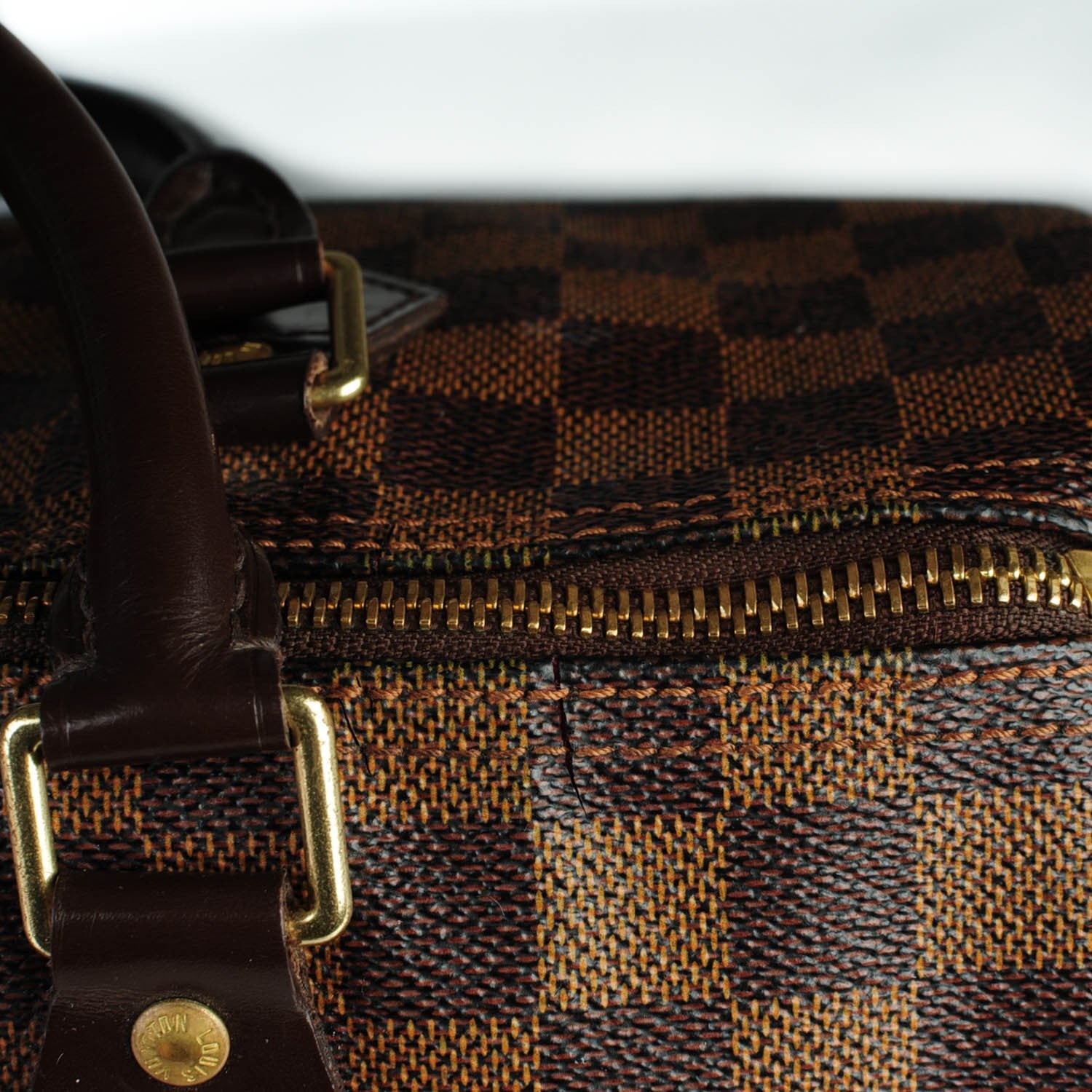 Louis Vuitton Damier Ebene Speedy 30 15 of 15