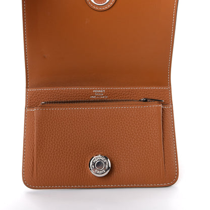 Hermes Tog Dogon Compact Wallet Gold 5 of 8