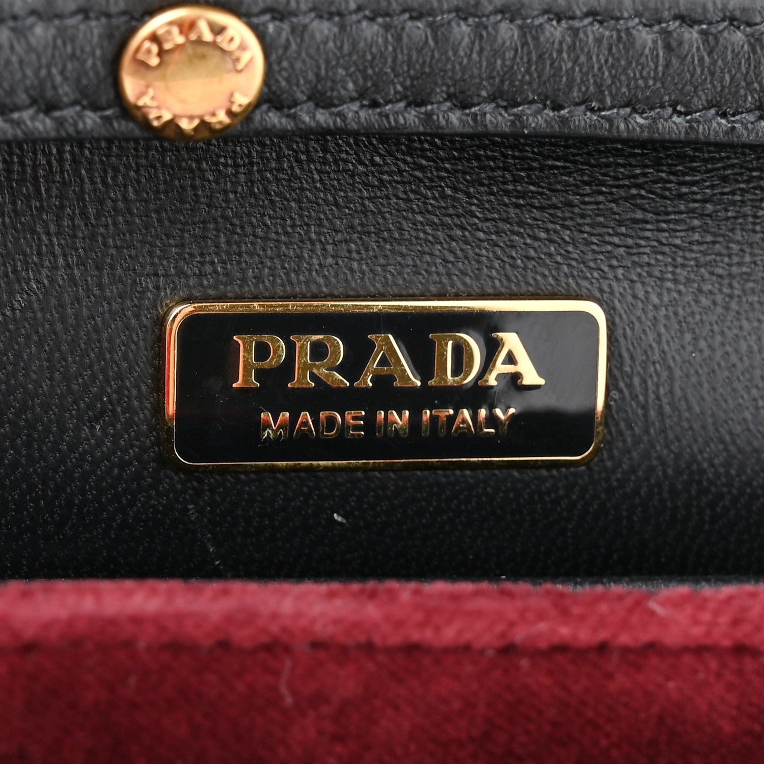 Prada Velvet City Calfskin Cahier Clutch With Chain Ribes Black 6 of 14