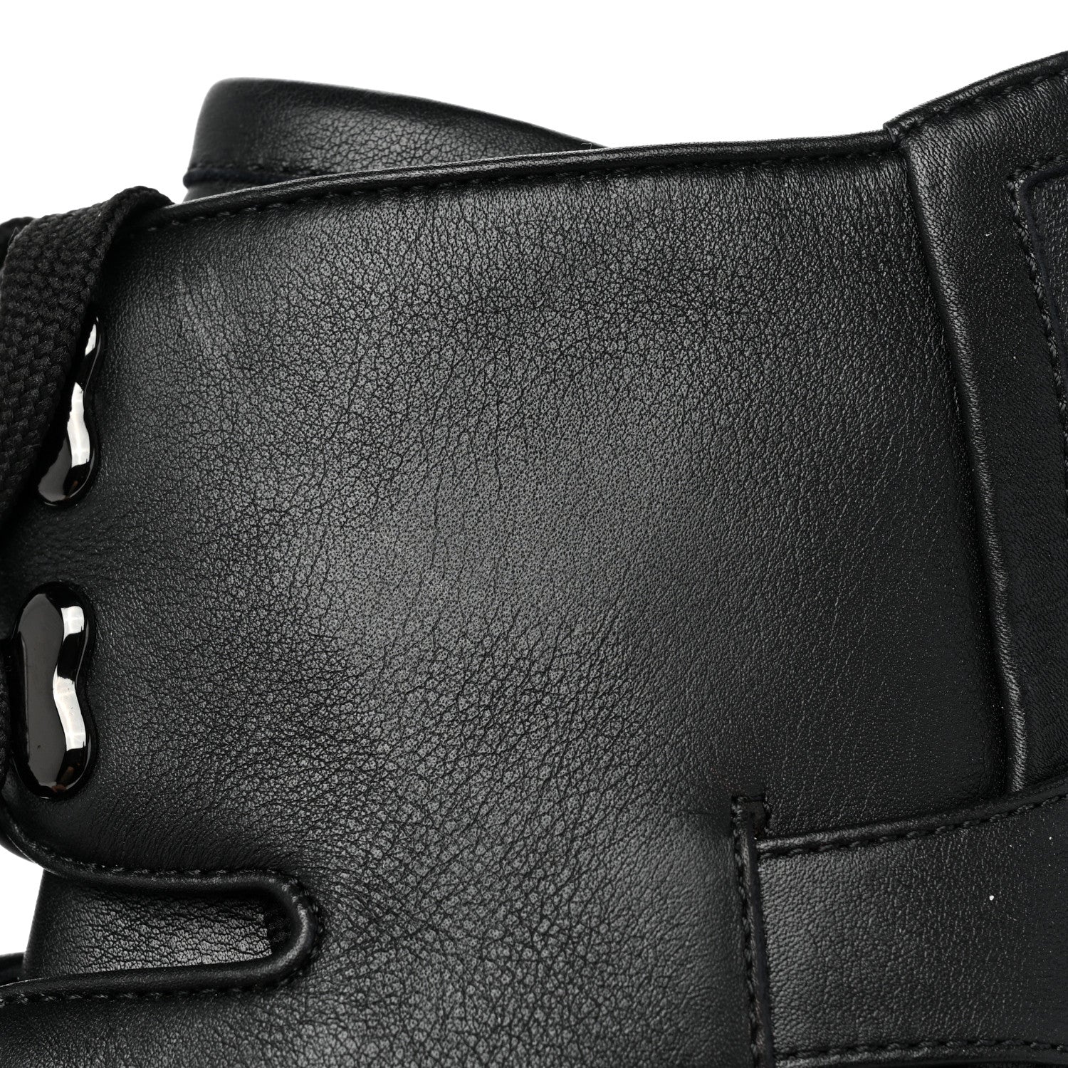 Christian Louboutin Calfskin Macademia 100 Biker Platform Boots 40.5 Black 10 of 12