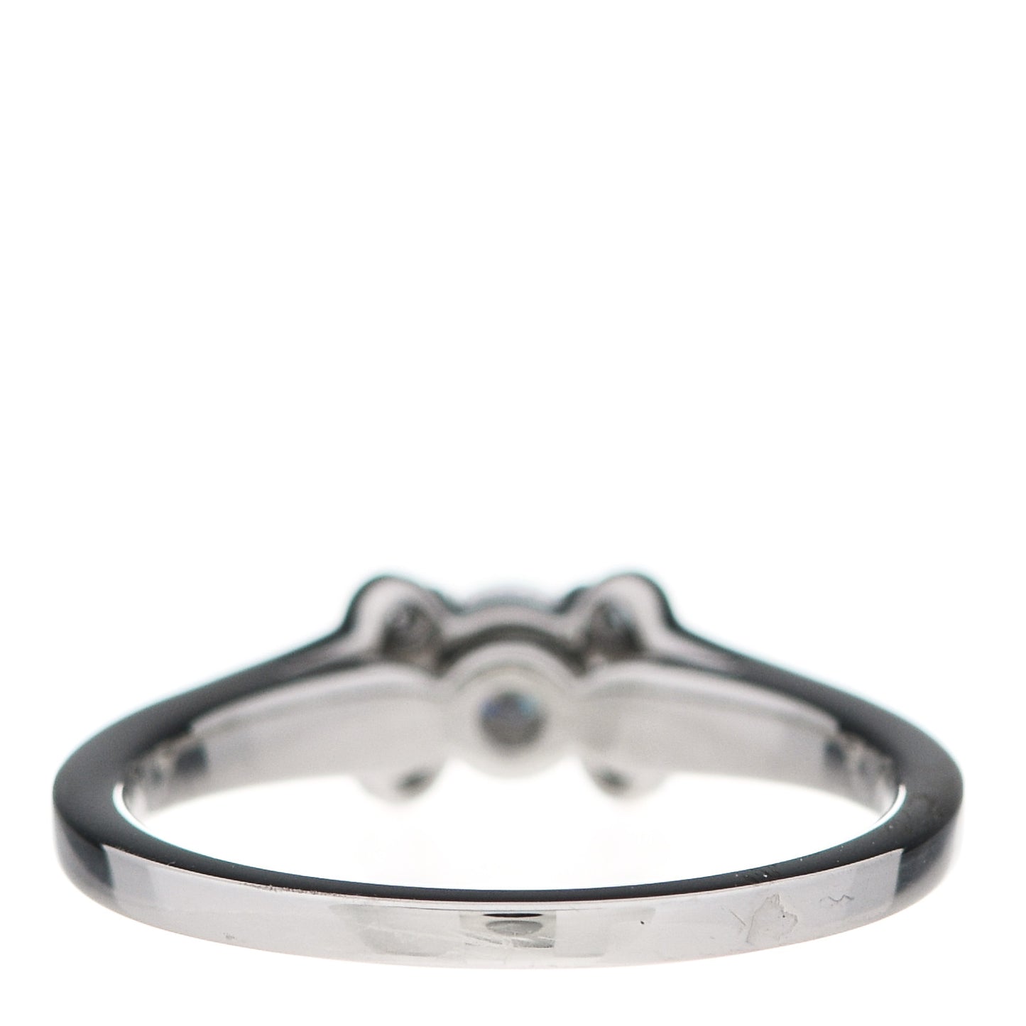 Platinum Diamond .25ct Ballerine Solitaire Engagement Ring 50 5.25