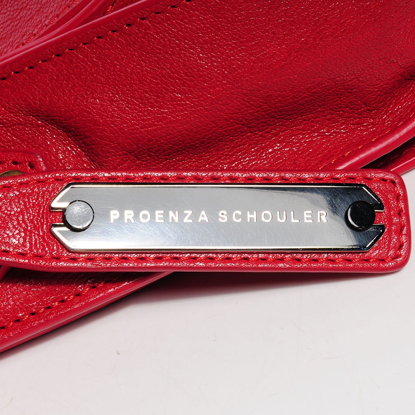 Leather PS1 Pouch Messenger Bag Lipstick