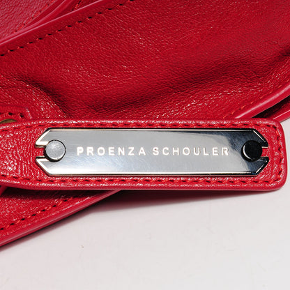 Proenza Schouler Leather PS1 Pouch Messenger Bag Lipstick 9 of 11
