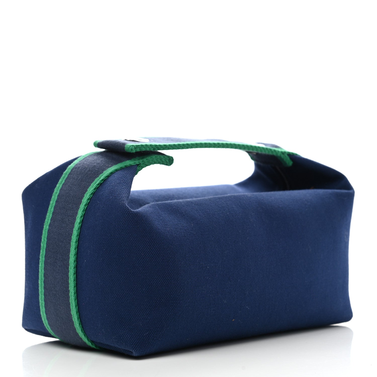 Hermes Canvas Small Bride-A-Brac Pouch Marine 3 of 7
