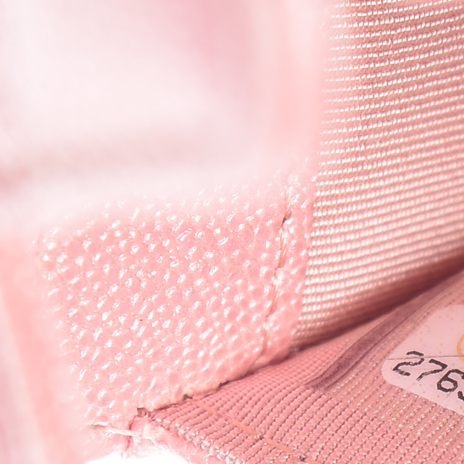Chanel Iridescent Caviar Quilted Flap Card Holder Rose Pink 8 of 9