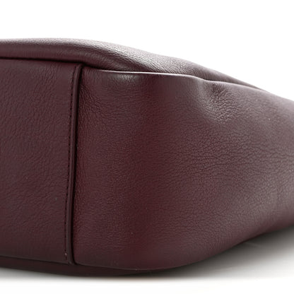 Saint Laurent Smooth Calfskin Small Le 5 A 7 Soft Hobo Rouge Legion 10 of 15