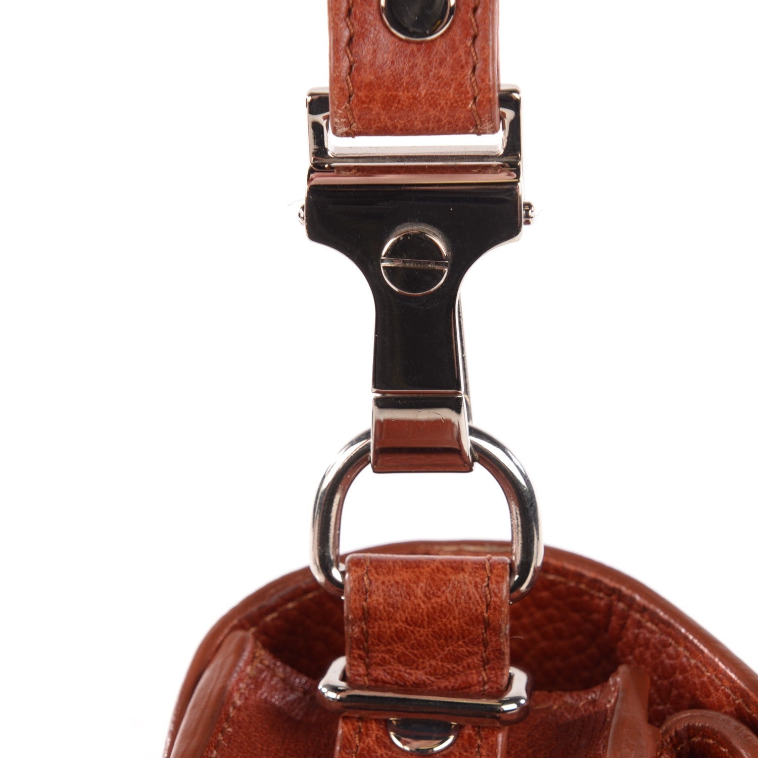 Proenza Schouler Calfskin Mini PS11 Classic Shoulder Bag Saddle 8 of 10