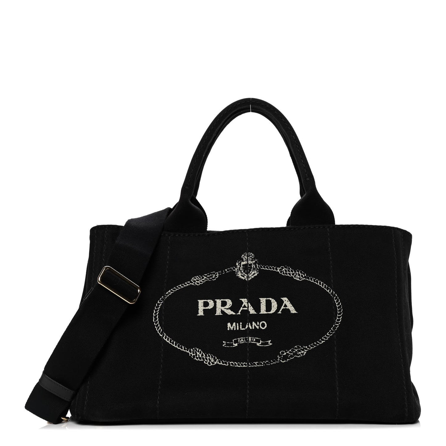 Canapa Logo Tote Black