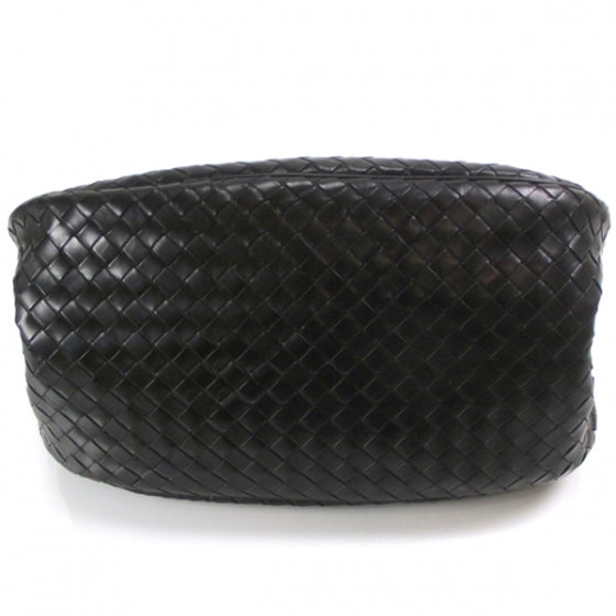 Bottega Veneta Leather Intrecciato Woven Tote Nero 4 of 9