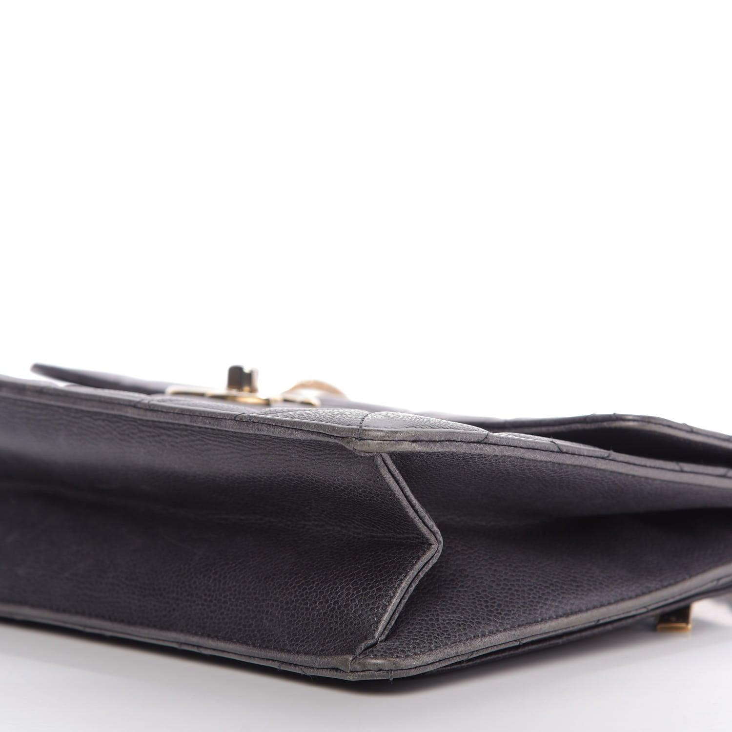 Chanel Caviar Quilted Large Retro Class Flap Dark Grey 7 of 10