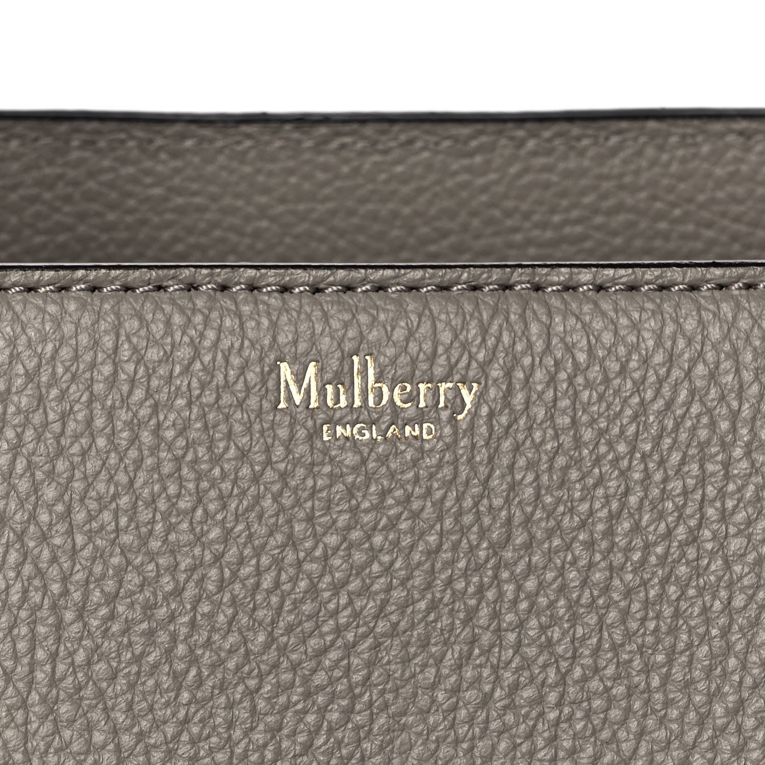 Mulberry Small Classic Grain Small Zipped Bayswater Grey 9 of 11