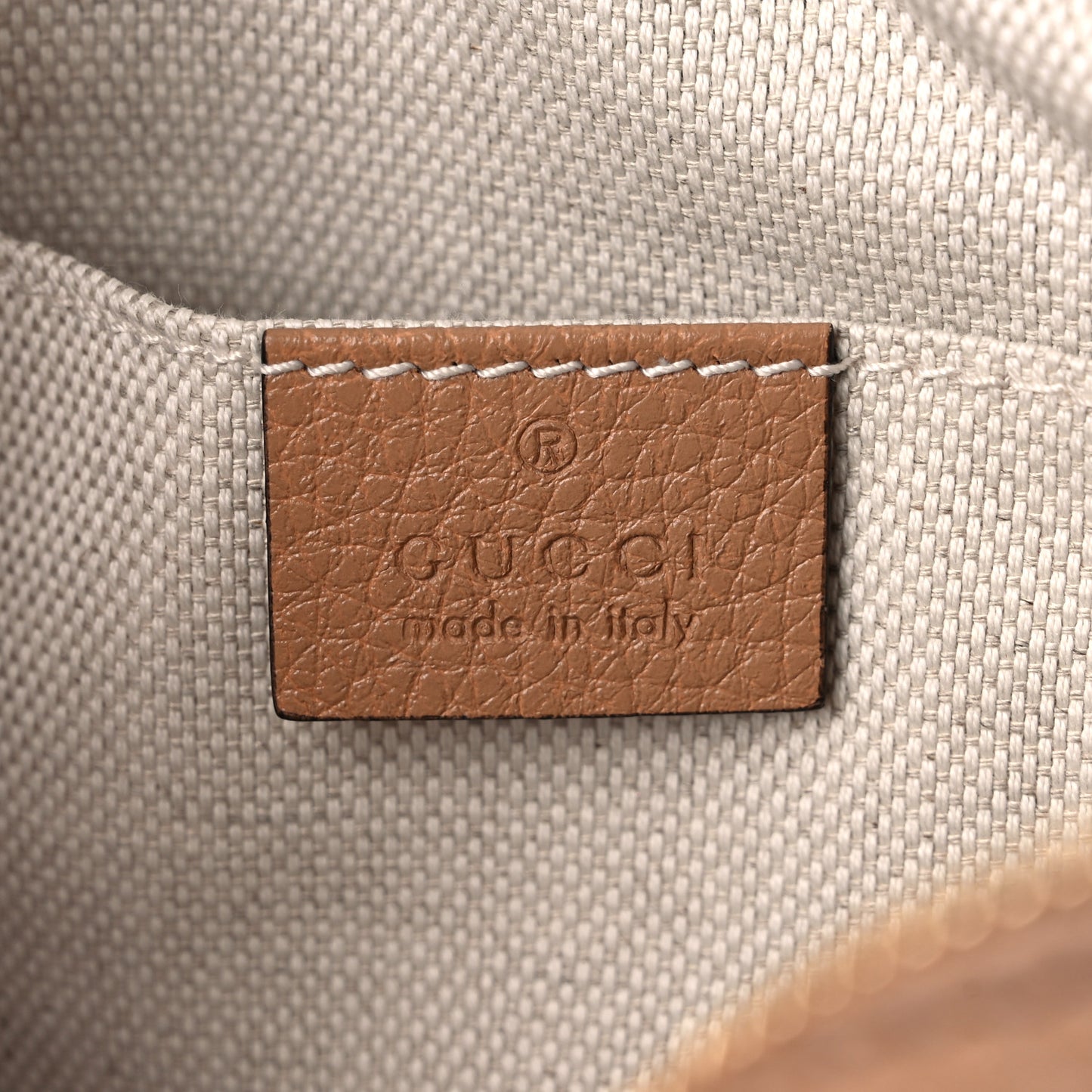 Pebbled Calfskin Small Soho Disco Bag Camelia