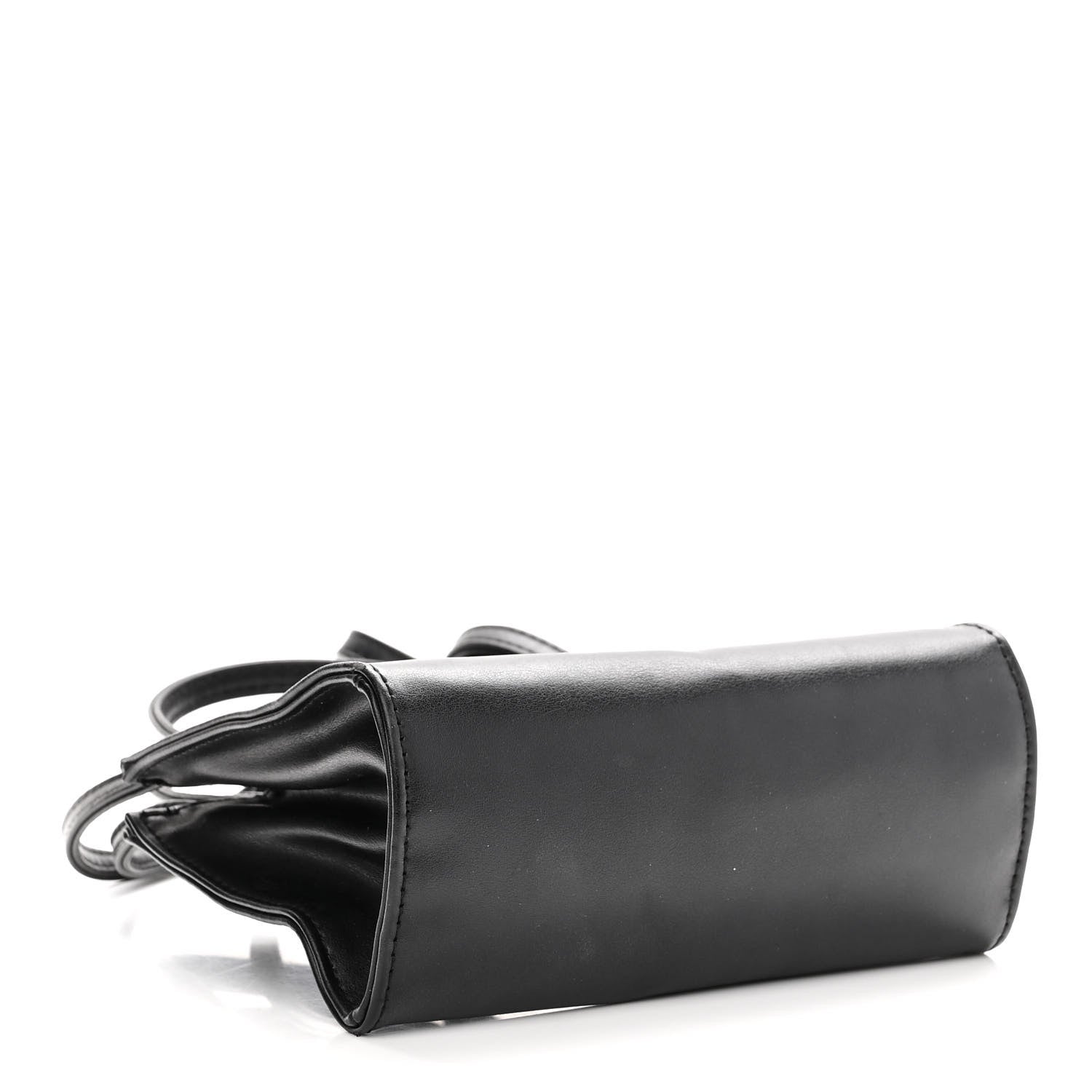 Telfar Vegan Leather Small Shopping Bag Black 4 of 9