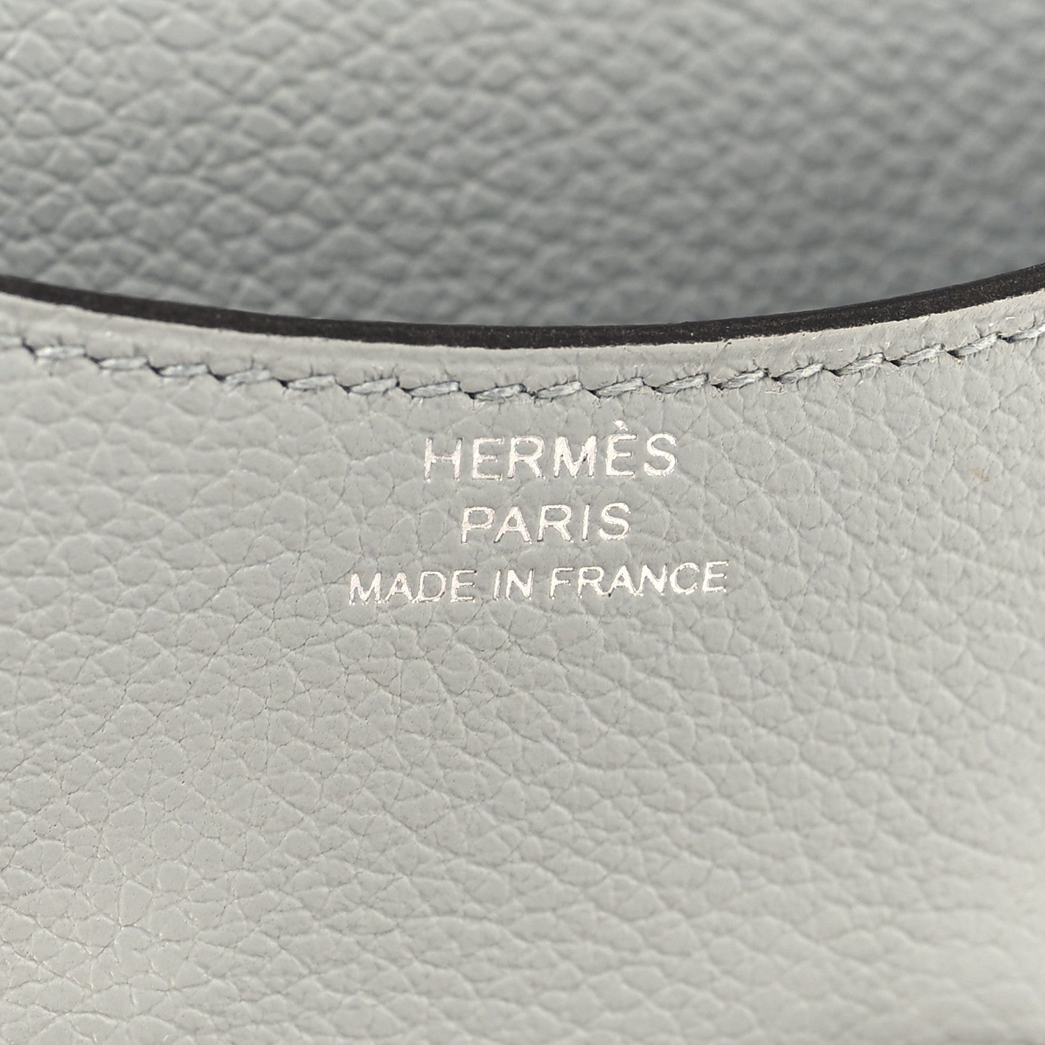 Hermes Evercolor Constance Slim Wallet Bleu Glacier 7 of 9