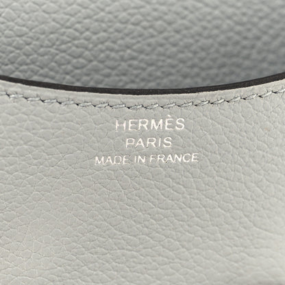 Hermes Evercolor Constance Slim Wallet Bleu Glacier 7 of 9