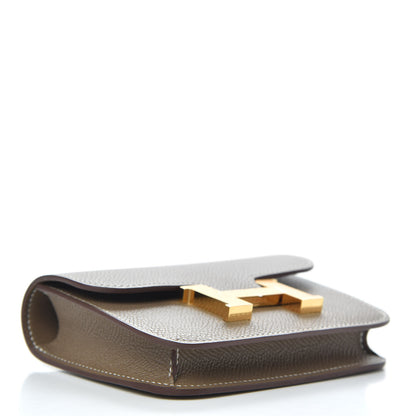 Hermes Epsom Constance Slim Wallet Etoupe 5 of 8