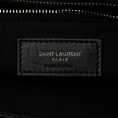Saint Laurent Crinkled Calfskin Monogram Medium Niki Chain Satchel Black 6 of 10