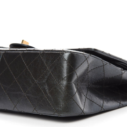 Chanel Iridescent Calfskin Quilted 2.55 Reissue 226 Flap Ruthenium 7 of 13