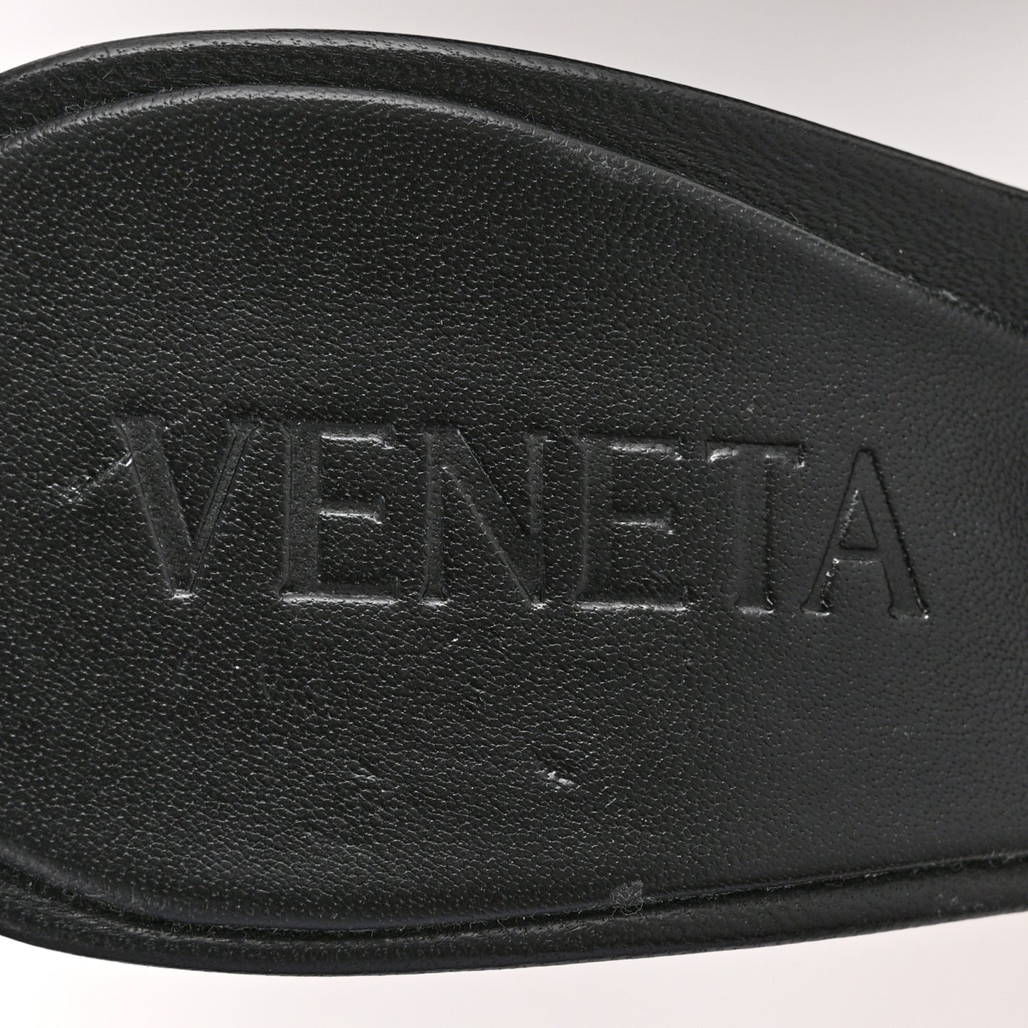 Nappa Intrecciato Blink Mule Sandals 38 Black
