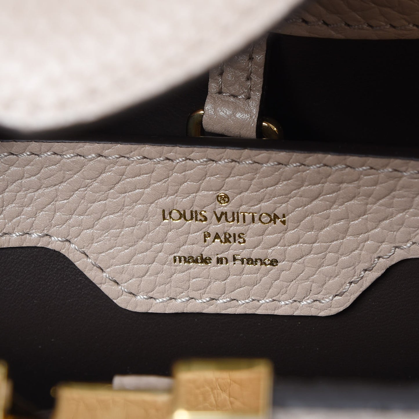 Taurillon Capucines PM Galet