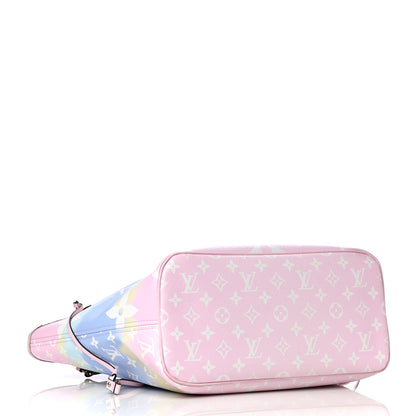 Louis Vuitton Monogram Escale Neverfull MM Pastel 4 of 10