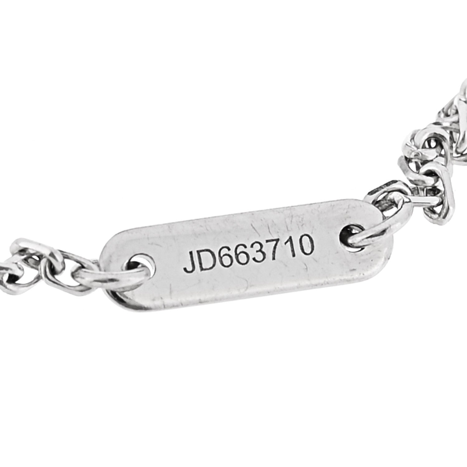 Van Cleef & Arpels 18K White Gold Diamond Sweet Alhambra Bracelet 5 of 6